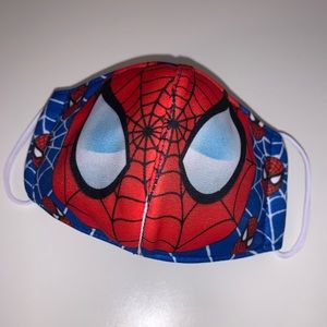 BOYS MARVEL SUPERHERO SPIDERMAN FACE MASK